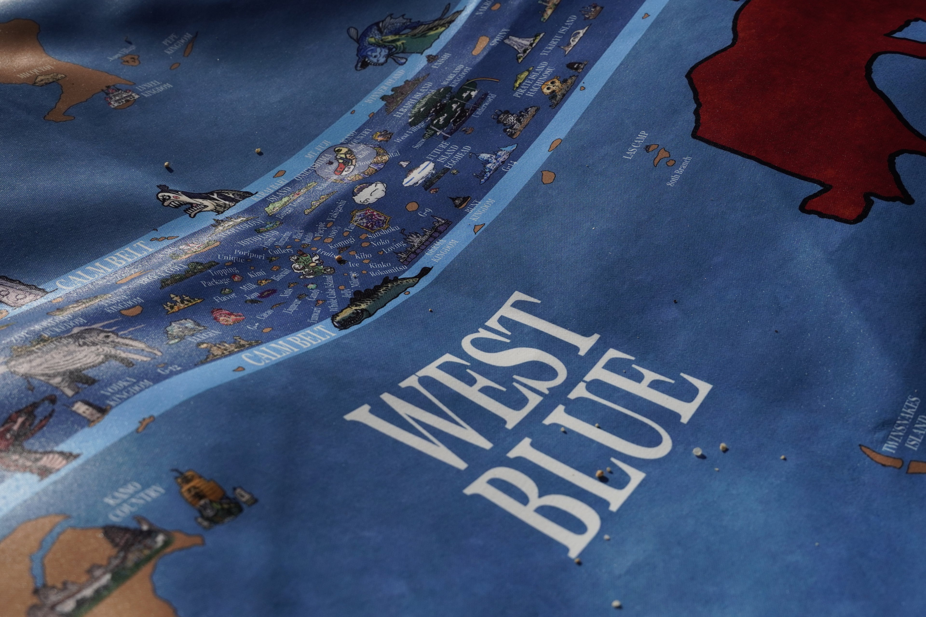 WORLD MAP - LARGE SIZE
