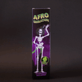 AFRO SKELETON glows in the dark